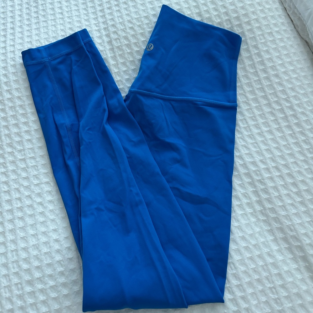 Pool blue lululemon align 25” leggings STEAL